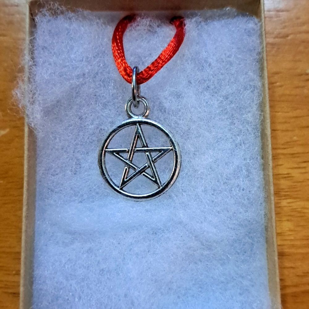 Silver Pentagram Necklace
